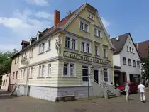 Klingenberg am Main, Gasthof zum B�ren in der Hofstra�e (13.05.2018)