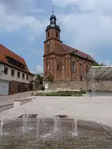 Mmlingen, alte Pfarrkirche St. Martin, erbaut von 1774 bis 1777 (13.05.2018)