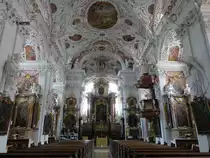Speinshart, barocke Ausstattung in der Klosterkirche Unbefleckte Empf�ngnis Mari� (20.05.2018)