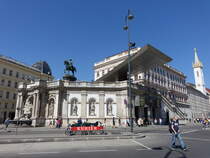 Wien, Augustinerbastei, Albertina und Augustinerkirche (20.04.2019)
