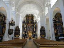 Passau, barocke Altre in der Stadtpfarrkirche St. Paul (22.04.2019)