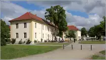 K�nigs Wusterhausen. Eines der beiden Kavaliersh�user des Schlosses K�nigs Wusterhausen. 14.05.2019