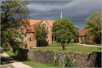 Chorin. Das 1258 gegrndete Kloster Chorin ist eine ehemalige gotische Zisterzienserabtei. 13.05.2019