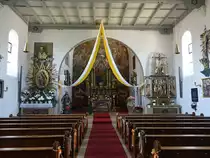 St�rnstein, Alt�re in der Expositurkirche St. Salvator (21.05.2018)