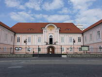 Hradek u Suice, Barockschloss, heute Hotel und Museum fr Frantiek Pravda (25.05.2018)