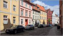 Stralsund. Blick durch die Fhrstrae in der Altstadt. 07.05.2019
