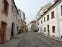 Česk� Budějovice, historische Geb�ude in der Ceska Stra�e (26.05.2019)