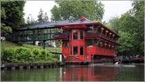 London. In der N�he des Londoner Zoos hat das schwimmende China Restaurant Fang Cheng Princess im Cumberland Turn Basin des Regent's Canal dauerhaft festgemacht. 10.06.2019