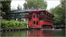 London. In der N�he des Londoner Zoos hat das schwimmende China Restaurant Fang Cheng Princess im Cumberland Turn Basin des Regent's Canal dauerhaft festgemacht. 10.06.2019