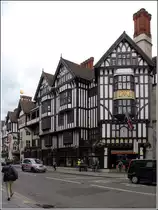 London. In der Great Marlborough Street, einer Nebenstra�e der Regent Street, befindet sich das 1875 im Tudor-Stil errichtete Kaufhaus Liberty. 08.06.2019