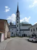 Frymburk nad Vltavou, St.-Bartholom�us-Kirche, sp�tgotisch erbaut 1530 (26.05.2019)
