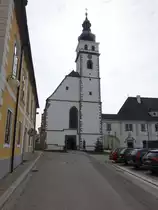 Nove Hrady, Pfarrkirche St. Peter und Paul, erbaut ab 1284 (27.05.2019)