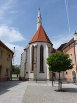 Sobeslav, Kirche St. Veit, erbaut von 1374 bis 1390 (27.05.2019)