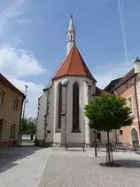 Sobeslav, Kirche St. Veit, erbaut von 1374 bis 1390 (27.05.2019)