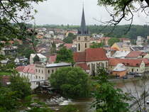 Ledec nad Szavou, gotische St. Peter und Paul Kirche, erbaut im 14. Jahrhundert (28.05.2019)