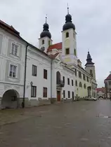 Telc, ehem. Jesuitenkirche Hl. Geist, erbaut bis 1667 (29.05.2019) 