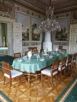 Vranov nad Dyj�, barocker Speisesaal im Schloss Frain (29.05.2019)