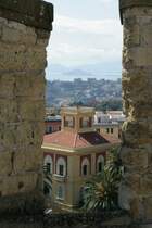 Blick vom Castel San Elmo auf Posillipo.