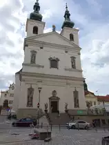 Brno/ Br�nn, St. Michael Kirche, erbaut von 1658 bis 1679 durch Jan Krtitel Erna (30.05.2019)