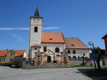 Kasejovice/ Kassejowitz, Pfarrkirche St. Jakob, erbaut ab 1356 (02.06.2019)