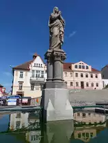 Nepomuk/ Pumuk, Mariens�ule am Namesti Augustina Nemejce (02.06.2019)