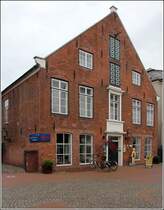 Brake. In der Breiten Strae ist das Haus Borgstede & Becker des Schiffahrtsmuseums Unterweser mit seiner sehenswerten Ausstellung zu finden. Es ist eines von drei Husern des Museums. 16.05.2019