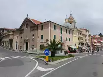 San Terenzo, Pfarrkirche St. Maria Vergine, erbaut im 17. Jahrhundert (15.06.2019)