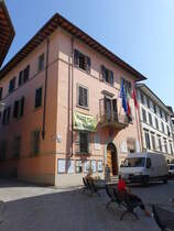 San Casciano in Val di Pesa, Rathaus in der Via Niccolo Machiavelli (17.06.2019)
