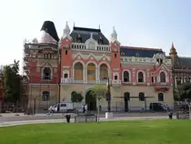 Oradea, Palast des griechisch katholischen Bistum, erbaut von 1903 bis 1905 durch den Architekt Rimanczy-junior (26.08.2019)