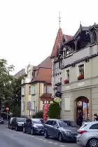 Zoppot / Sopot. H�user aus der Gr�nderzeit an Ulica Jana Jerzego Haffnera (Fr�her: Wilhelmstra�e). Aufnahme: 16. August 2019.