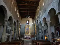 Pisa, Innenraum der Pfarrkirche San Michele in Borgo, Gem�lde von Matteo Rosselli und  Aurelio Lomi (18.06.2019)