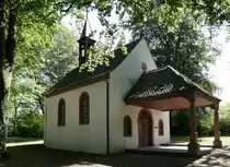 Rheinfelden AG, die Gottesackerkapelle von 1598, 1740 nach Kriegszerst�rung wieder aufgebaut, Sept.2019