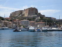 San Bonifacio, Zitadelle vom Hafen aus gesehen (20.06.2019)