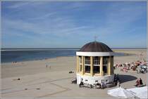 Borkum. Der Musikpavillon an der Brgermeister-Kieviet-Promenade. 22.09.2019