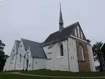 Kliplev, Ev. Kirche in der Hovegade, erbaut im 13. Jahrhundert (20.07.2019)