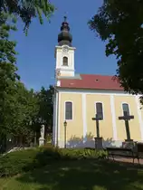 Kiskunhalas, kath. St. Peter und Paul Kirche, erbaut von 1769 bis 1771 durch Jakob Gf�ller (24.08.2019)