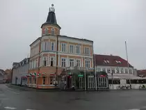 Svendborg, Restaurant Italia und Svendborgsund am Havnepladsen (22.07.2019)