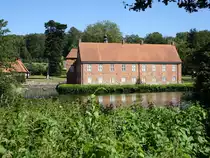 Tirsbak, dreifl�geliger Herrensitz, erbaut im 16. Jahrhundert (23.07.2019)