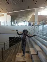 Hojbjerg, Museum Moesgard, erbaut von 2011 bis 2014 durch das Architektenbro Henning Larsen Architects (24.07.2019)