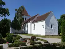 Marslet, romanische Ev. Kirche mit sp�tgotischen Anbauten, erbaut ab 1175 (24.07.2019)