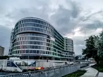 Der B�rokomplex  Budapest One  wurde schon fast fertiggebaut (16.05.2019).