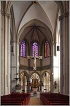 Osnabrck. Blick durch die St.-Marien-Kirche. 31.10.2019