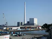 Esbjerg, Vestkraft Kohlekraftwerk, erbaut 1992 und hat eine elektrische Leistung von 378 Megawatt (26.07.2019)