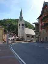 Ponte Gardena/ Waidbruck, Pfarrkirche St. Jodok, erbaut ab 1331 (14.06.2019)