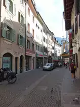 Bozen, historische H�user in der Bindergasse (14.09.2019)