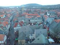 Goslar/Harz. Blick ber den Marktplatz 