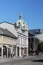 Trondheim (Fylke Tr�ndelag), 30.05.2018, in der Carl Johans gate mit Blick in Richtung S�ndre gate