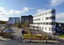 Teilkomplex des Marienhospitals Euskirchen, dank der Bauweise als  Schiff  bezeichnet. 16.11.2019