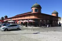 OLH�O (Concelho de Olh�o), 25.01.2019, Blick auf die westliche der beiden nebeneinander liegenden Markthallen