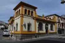 ARENAS DE SAN PEDRO (Provincia de �vila), 16.04.2019, das Tourismus-B�ro in der C/ de la Triste Condesa